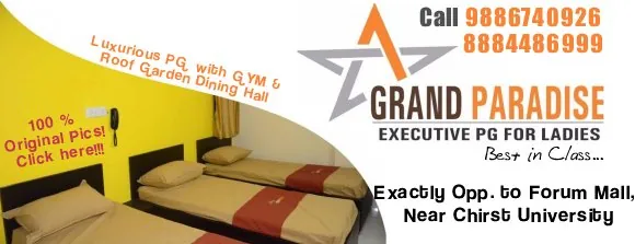 Find PGs near Christ College Hosur Road, PG near forum Mall Bangalore, PG near Christ University, PG near Christ University Dairy Cirlce, Luxury Ladies pg near Christ college bangalore, luxury boys pg near christ university hosur road, girls pg near christ college hosur road diary circlle